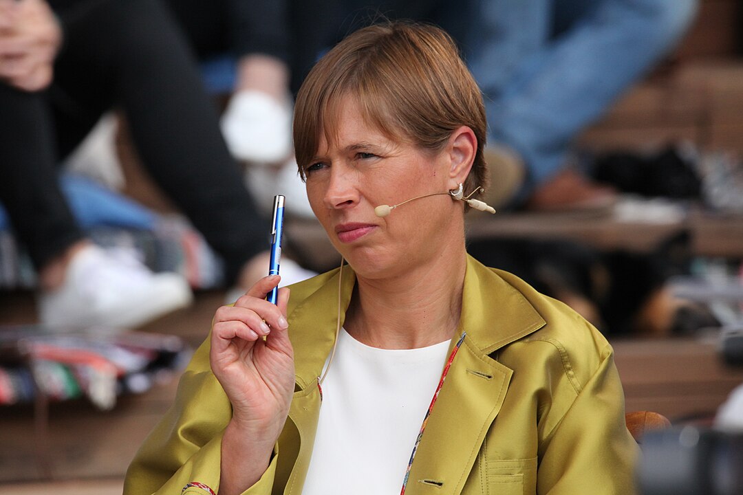 Kersti Kaljulaid, estnische Präsidentin 2016–2021, beim Arvamusfestival 2021