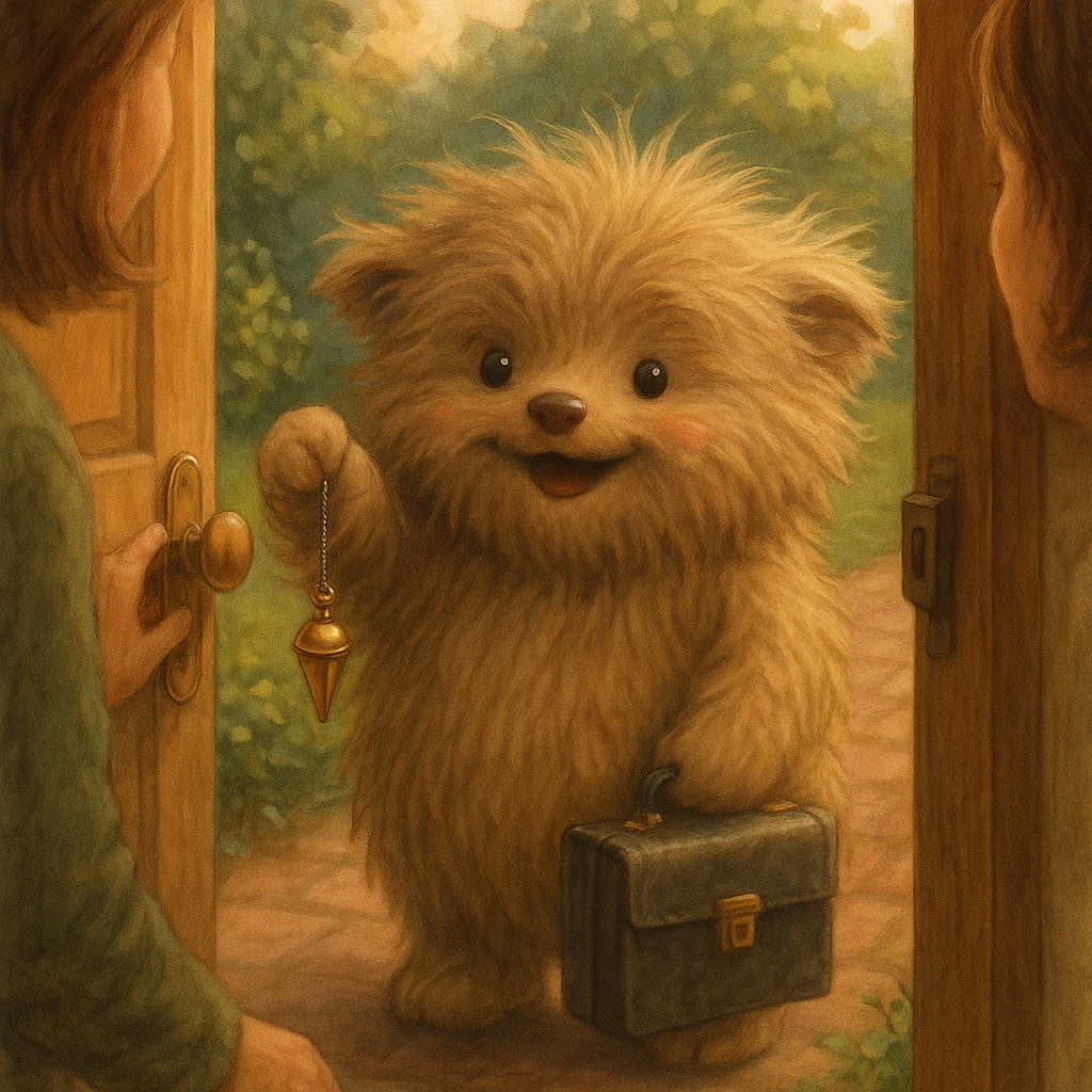 Darstellung eines teddybärartigen Fellfätzchens